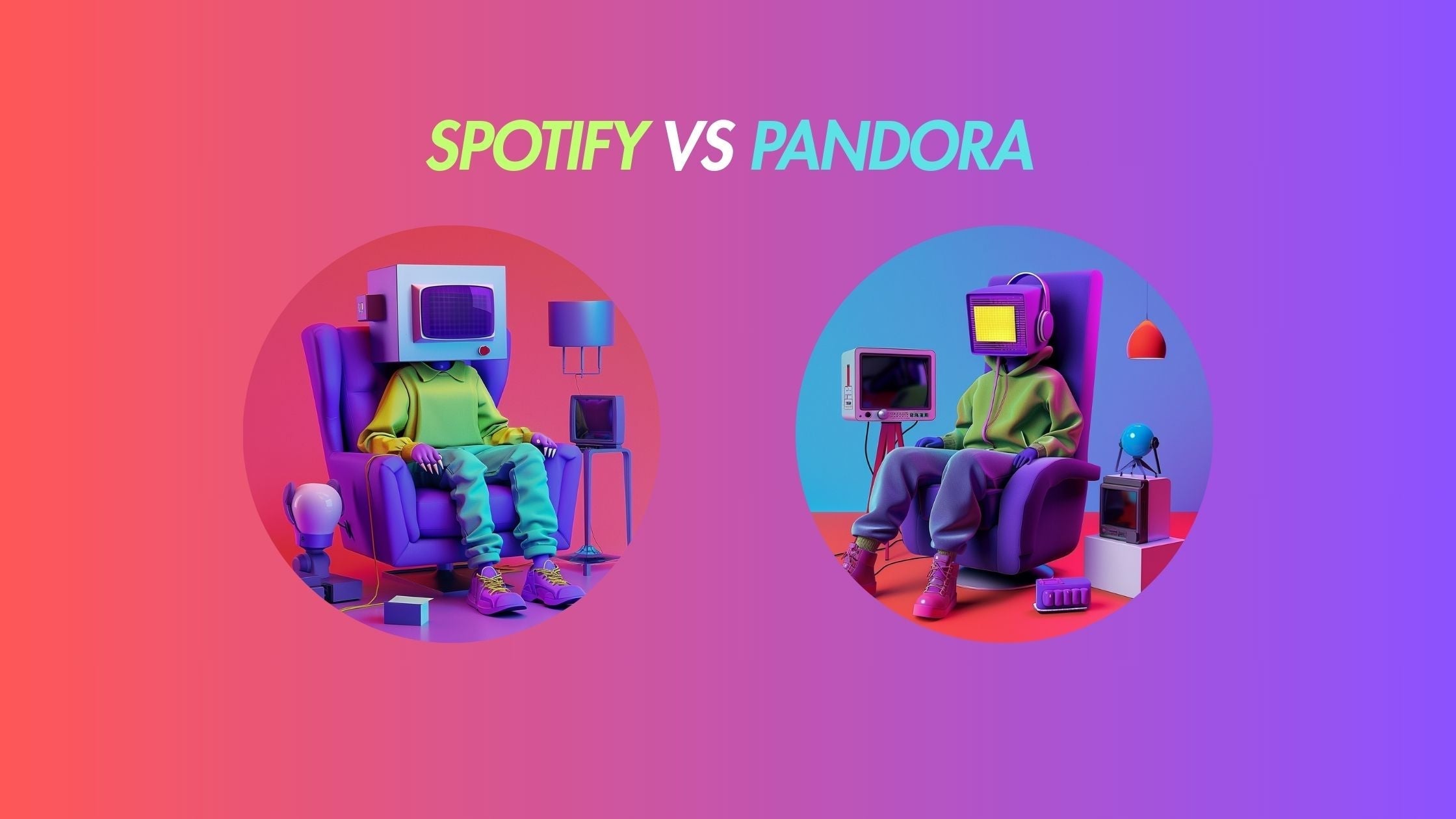 Spotify vs. Pandora: Welcher Dienst passt besser zu den Bedürfnissen von Künstlern?