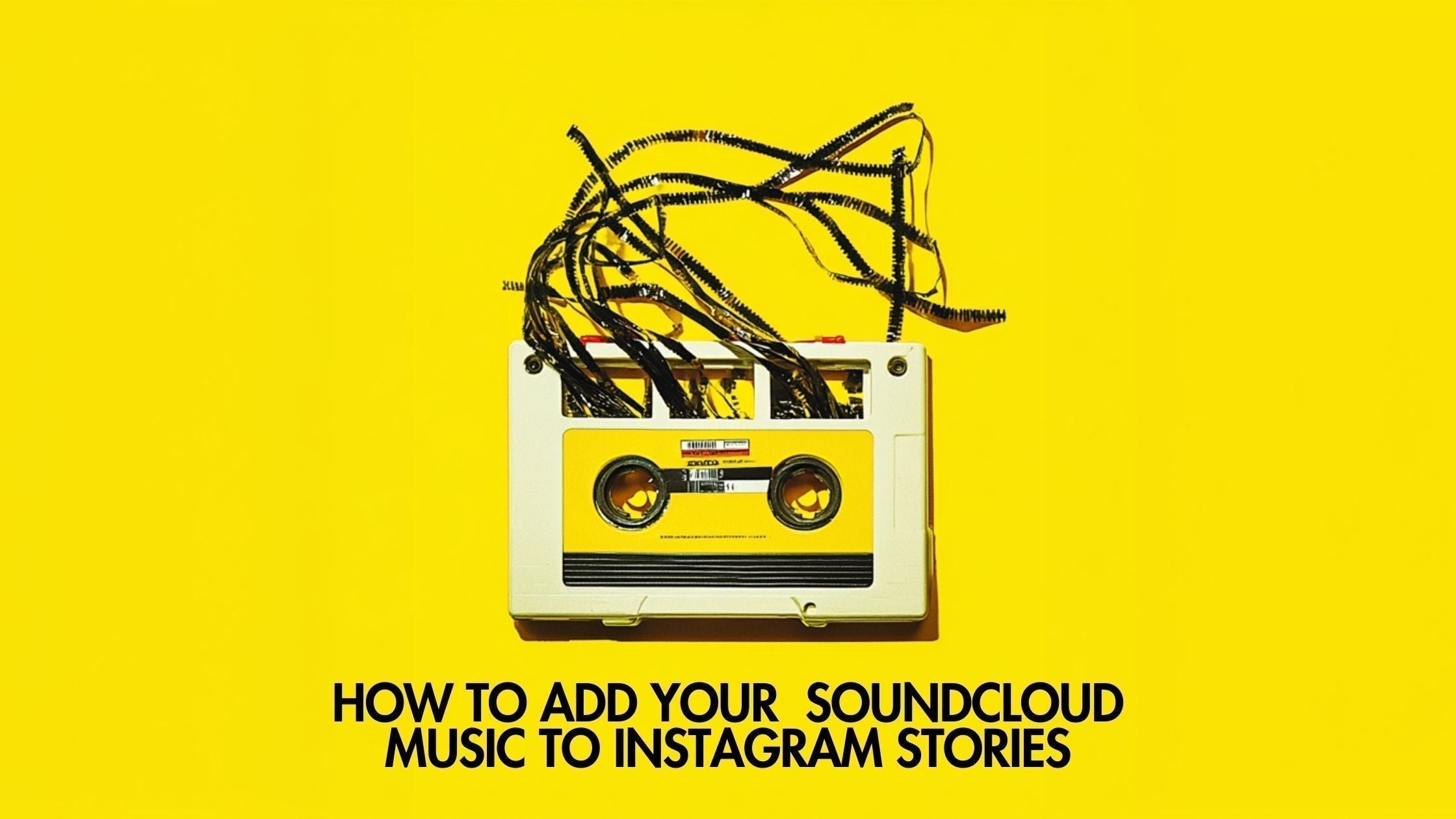 How to post SoundCloud Music on Instagram Story